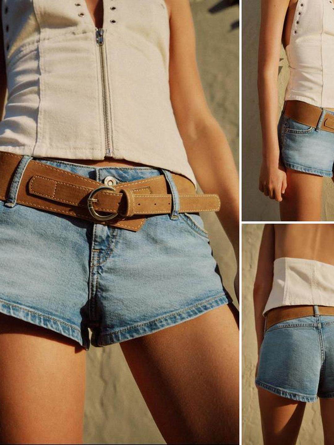 Shorts jeans versáteis com cin - Shorts Chino Slim avaliação e preço