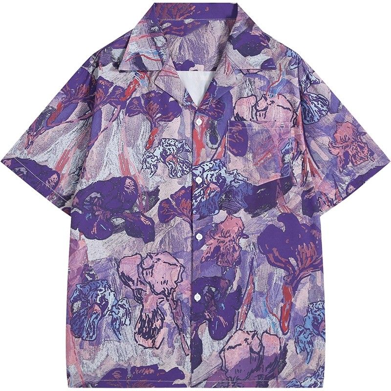 Camisa Unissex Oversized de Ma - Resort Shirt Floral avaliação e preço