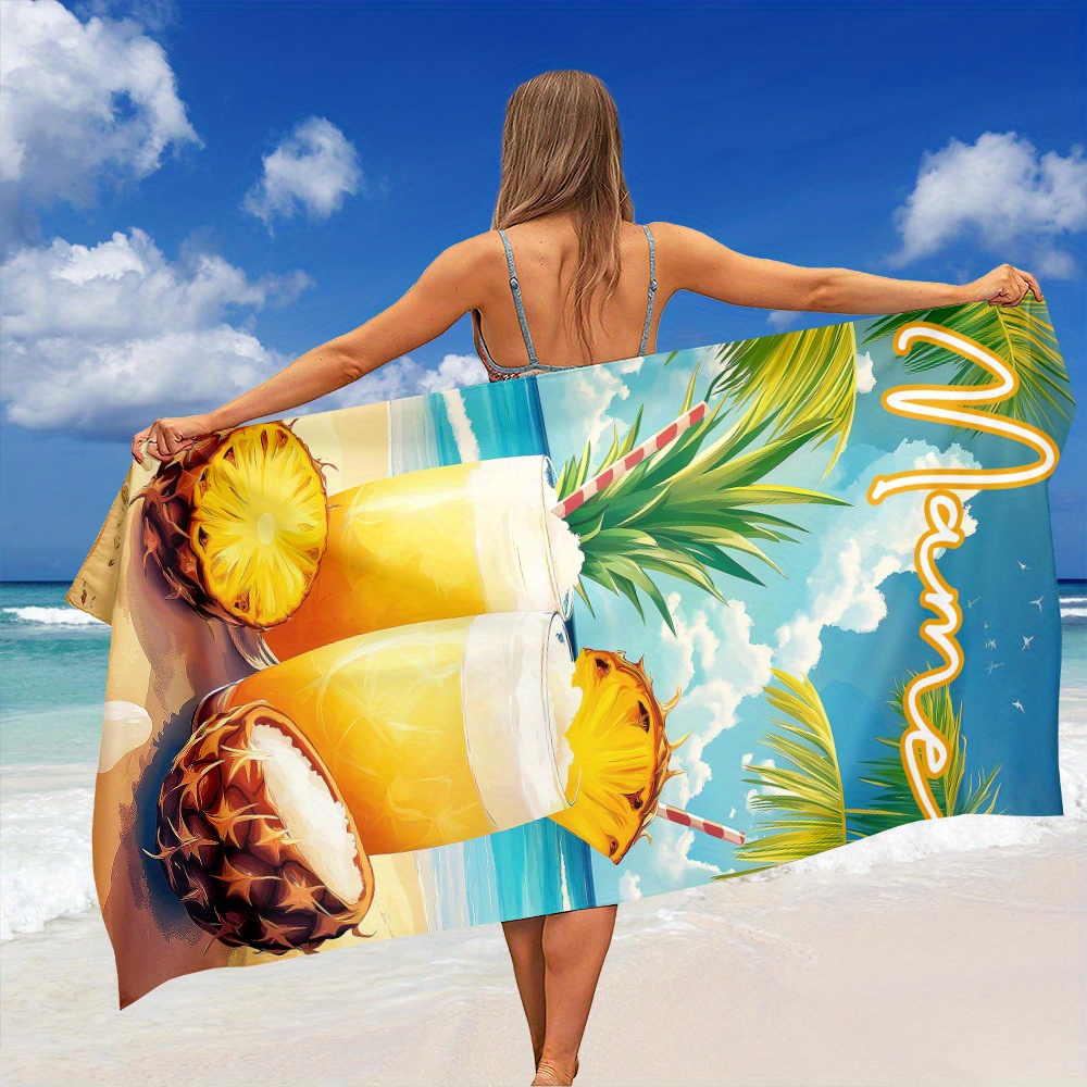Toalha de Praia Personalizada  - Beach Towel Large avaliação e preço