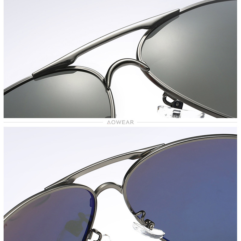 Aowear óculos de sol de aviaçã - Sunglasses Aviator Polarized avaliação e preço