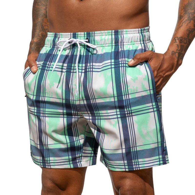Calções de banho masculinos co - Trunks Board Surf avaliação e preço