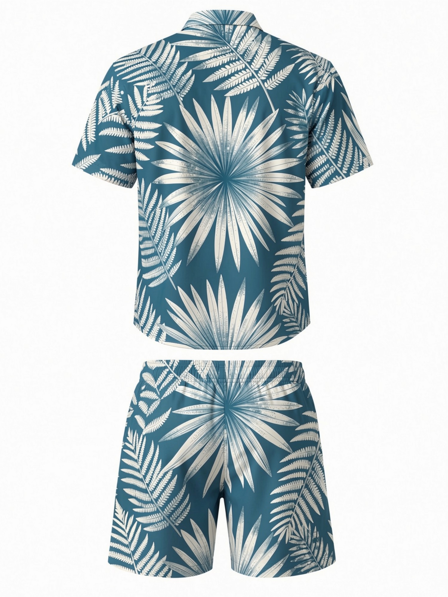 Conjunto Masculino de Camisa F - Resort Shirt Floral avaliação e preço