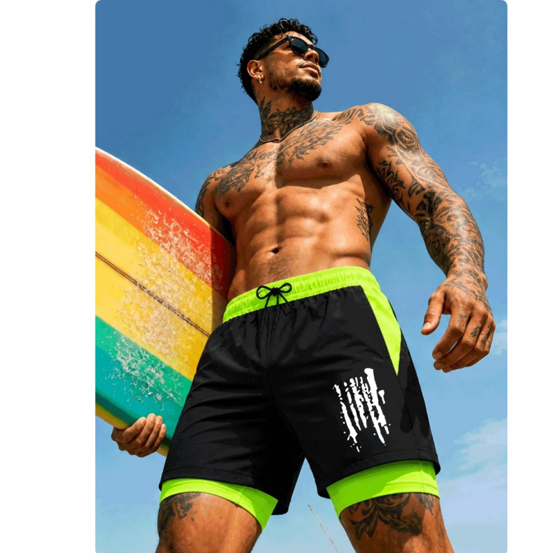 Shorts de praia masculinos, le - Trunks Board Surf avaliação e preço