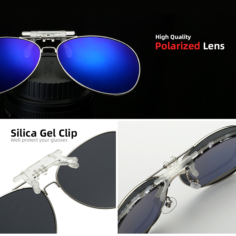 Vivibee aviação flip up clip e - Sunglasses Aviator Polarized avaliação e preço