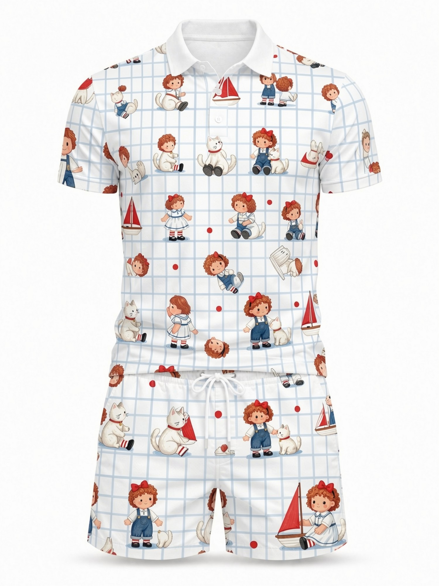 Conjunto de Camisa Polo de Man - Resort Shirt Floral avaliação e preço